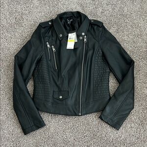 NWT Moto Leather Jacket